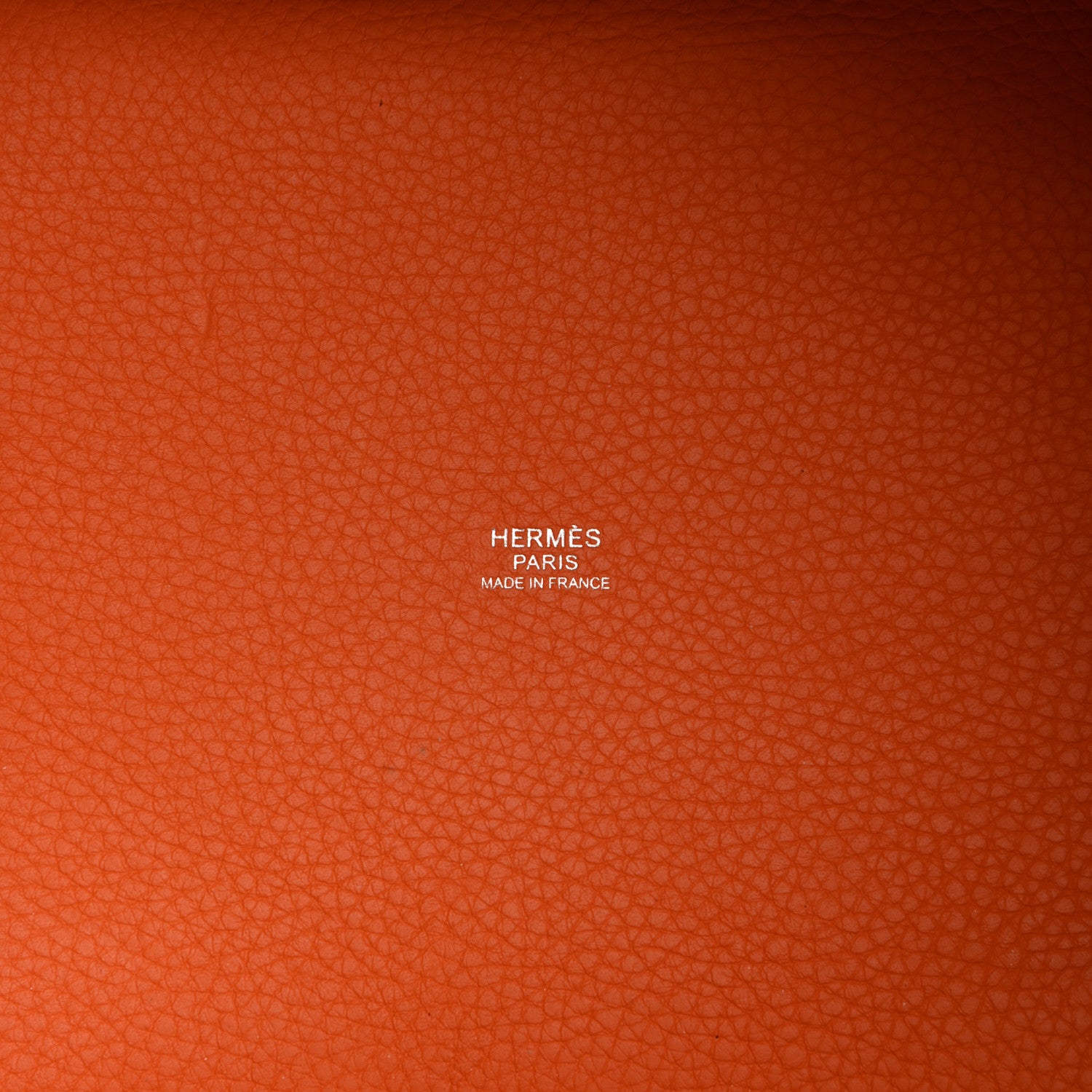 Hermes Taurillon Clemence Picotin Lock 22 MM Orange 6 of 15