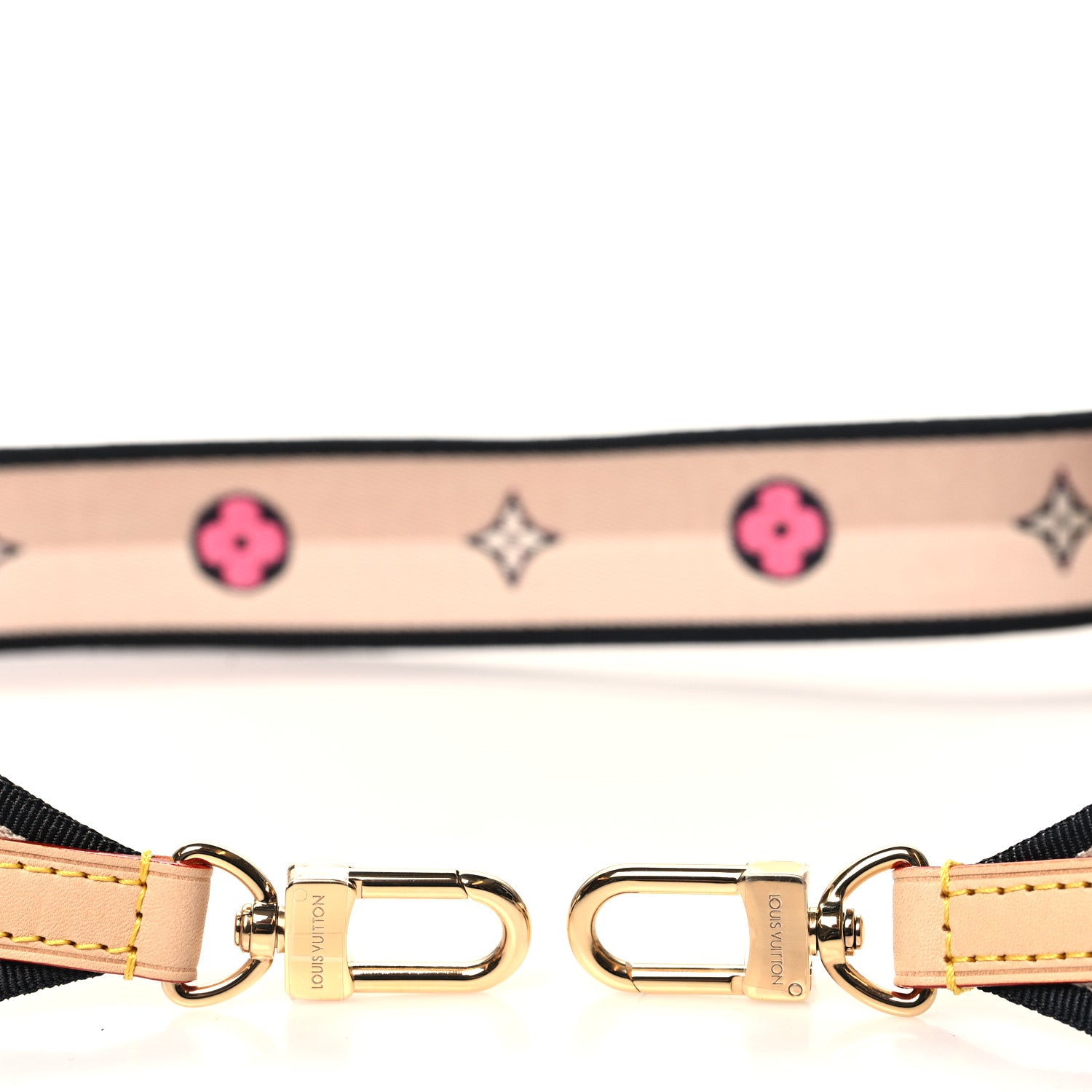 Louis Vuitton Jacquard Speedy Bandouliere 20 Shoulder Strap Black 3 of 3