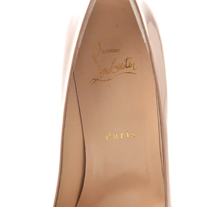 Christian Louboutin Patent Lady Gena 85 Pumps 39 Nude 6 of 8