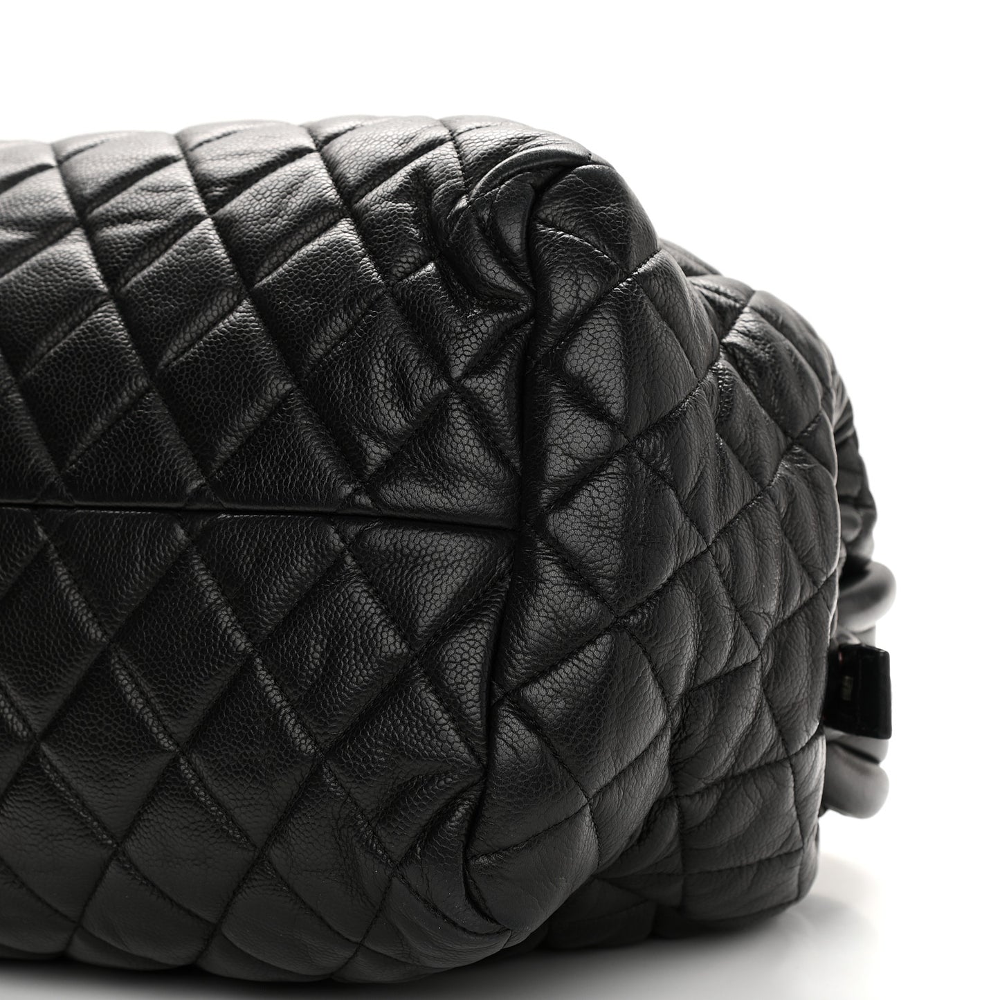 Caviar Coco Cocoon Bowler Black