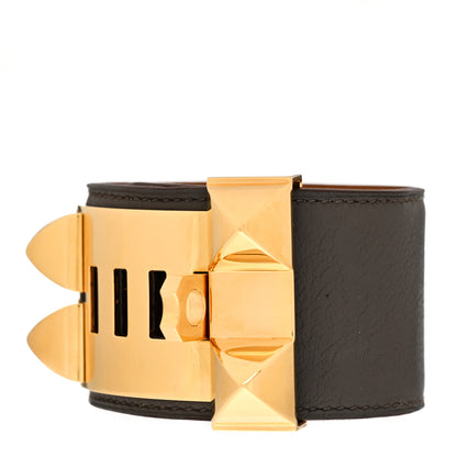 Hermes Swift Collier De Chien CDC Bracelet S Etain 3 of 5