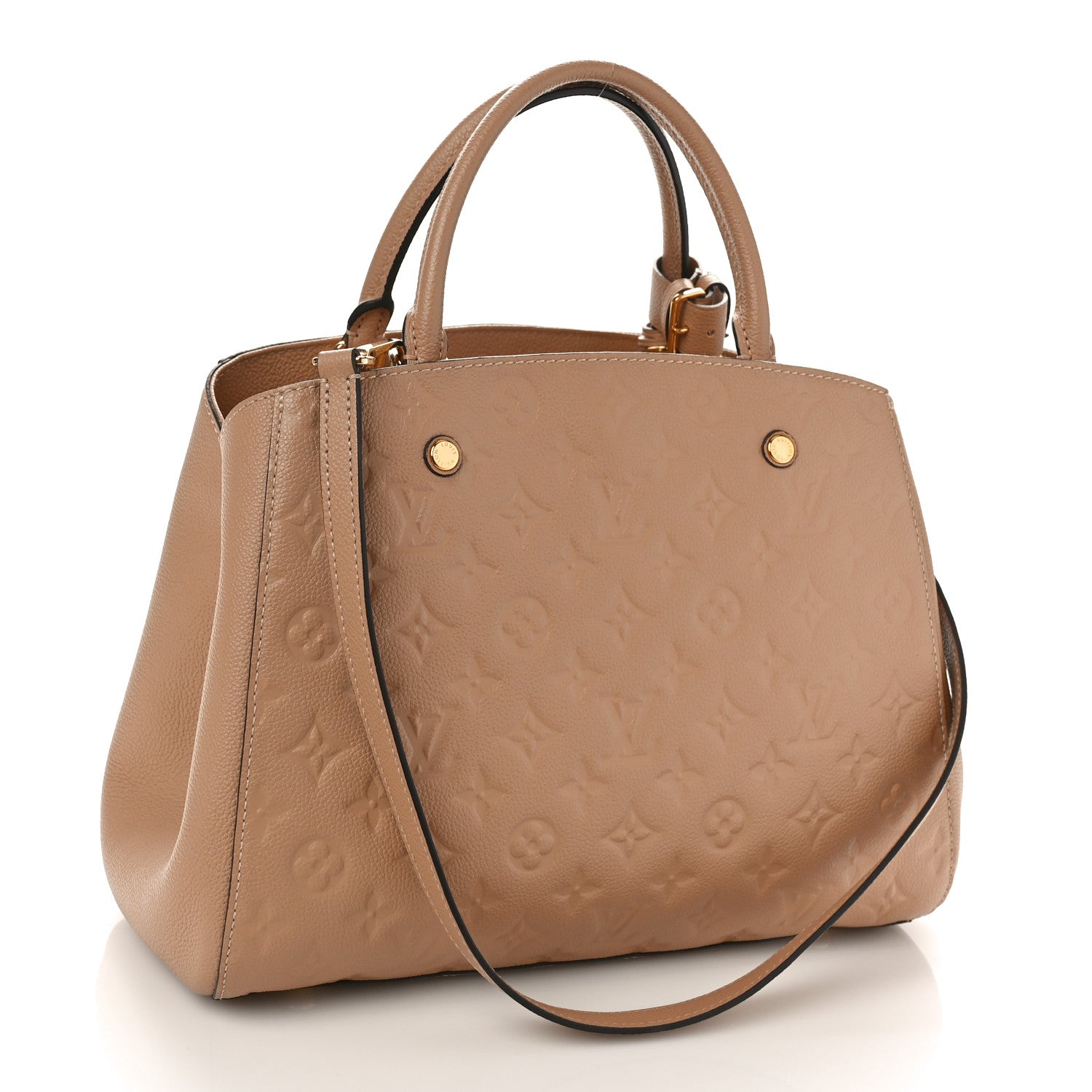 Louis Vuitton Empreinte Montaigne MM Papyrus 2 of 9