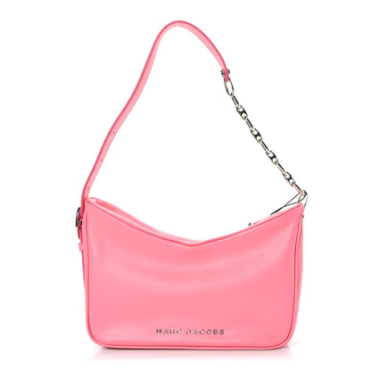 Marc Jacobs Calfskin Tempo Baguette Shoulder Bag Pink Lemonade 2 of 9