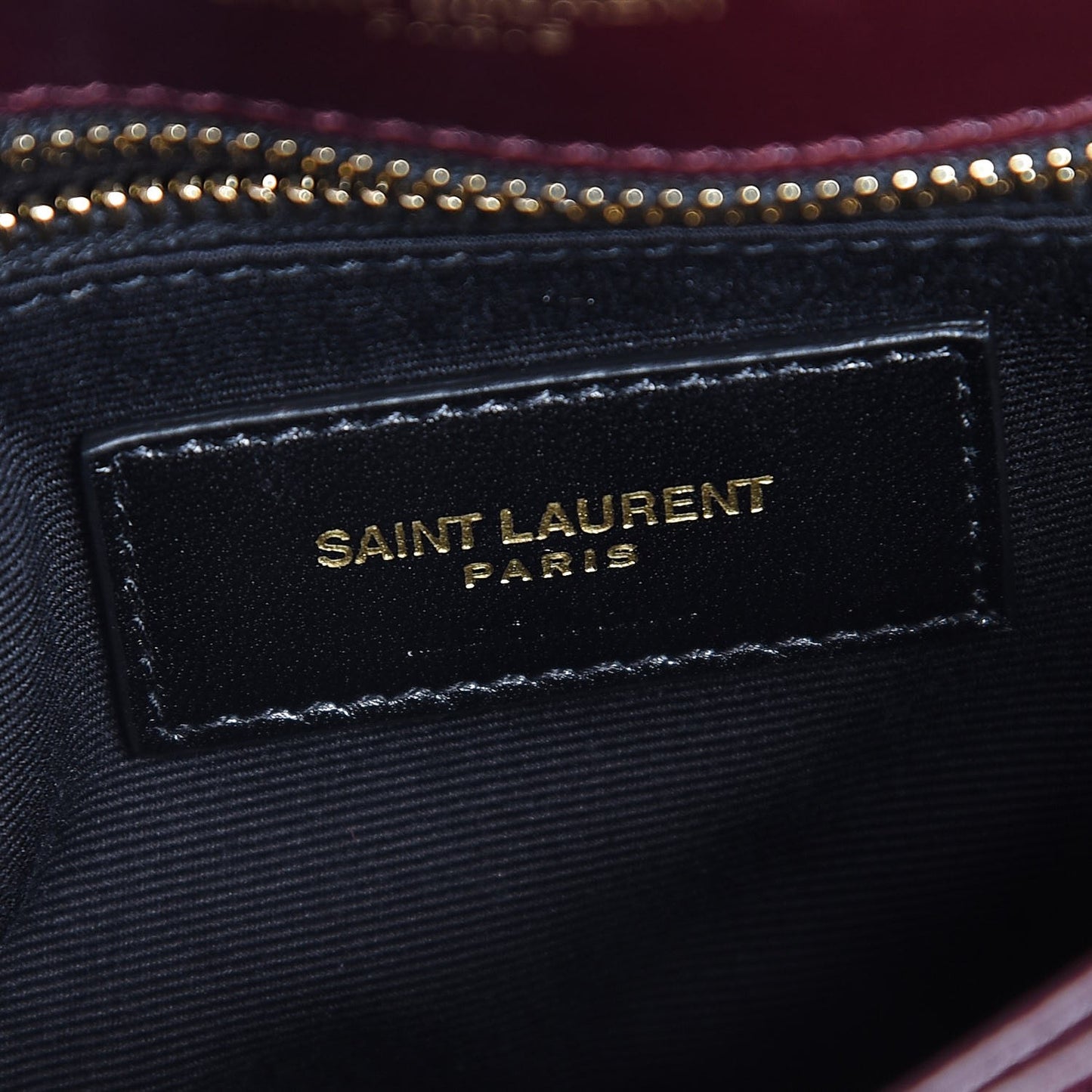 Velvet Y Quilted Monogram Toy Loulou Crossbody Bag French Burgundy