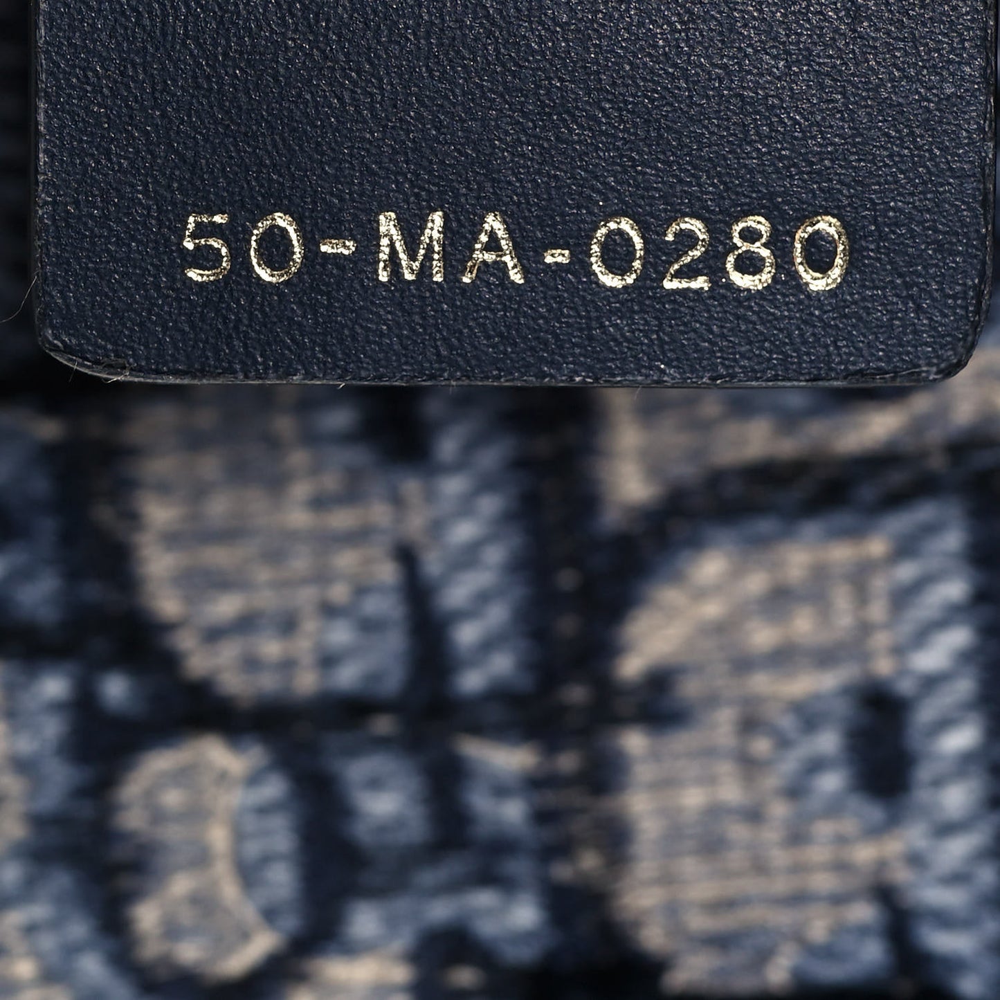 Oblique Slim Saddle Pouch Blue