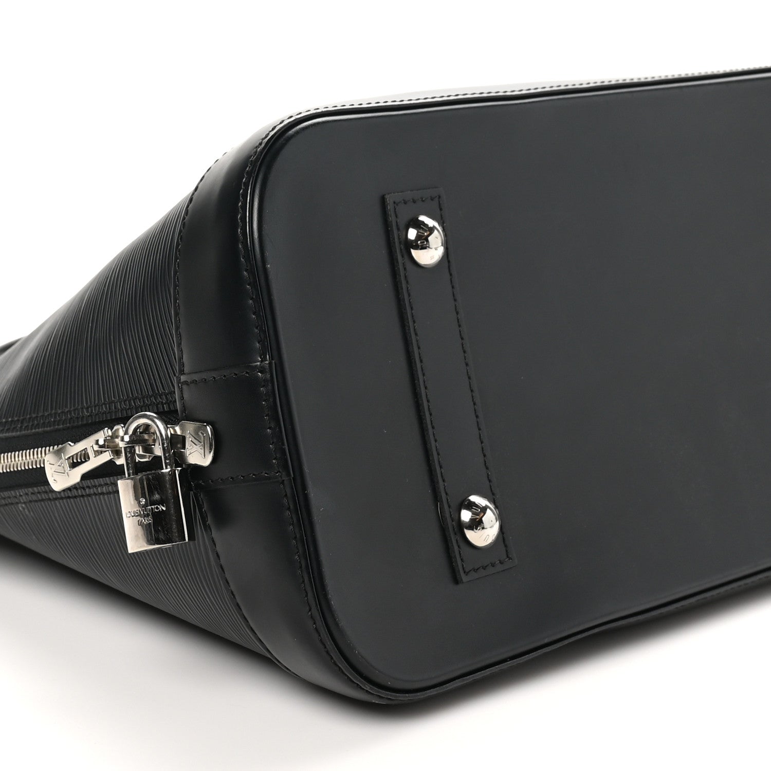 Louis Vuitton Epi Alma MM Black 8 of 10