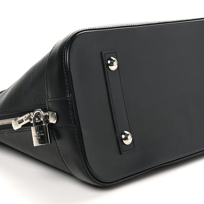 Louis Vuitton Epi Alma MM Black 8 of 10
