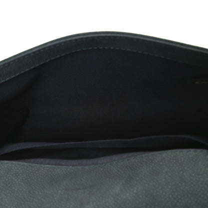 Chanel Iridescent Caviar Quilted Medium Boy Flap Dark Green 5 of 10