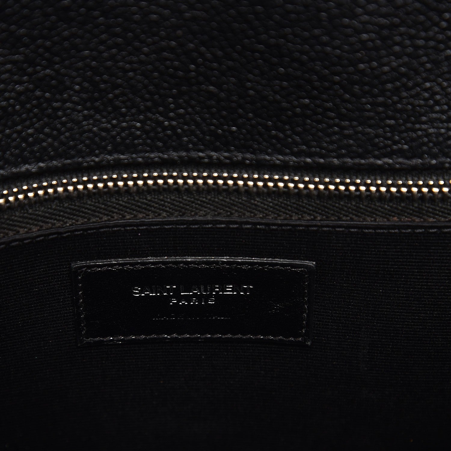 Saint Laurent Grained Calfskin Small Sac De Jour Black 7 of 12