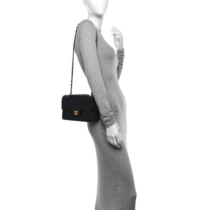 Chanel Lambskin Quilted Small Double Flap Black 2 of 15