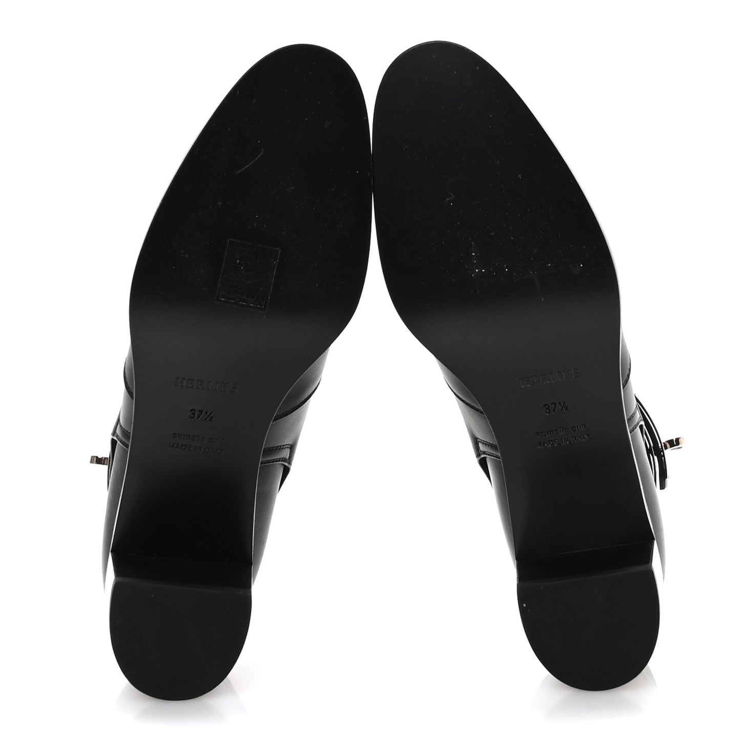 Calfskin Frenchie 50 Ankle Boots 37.5 Black