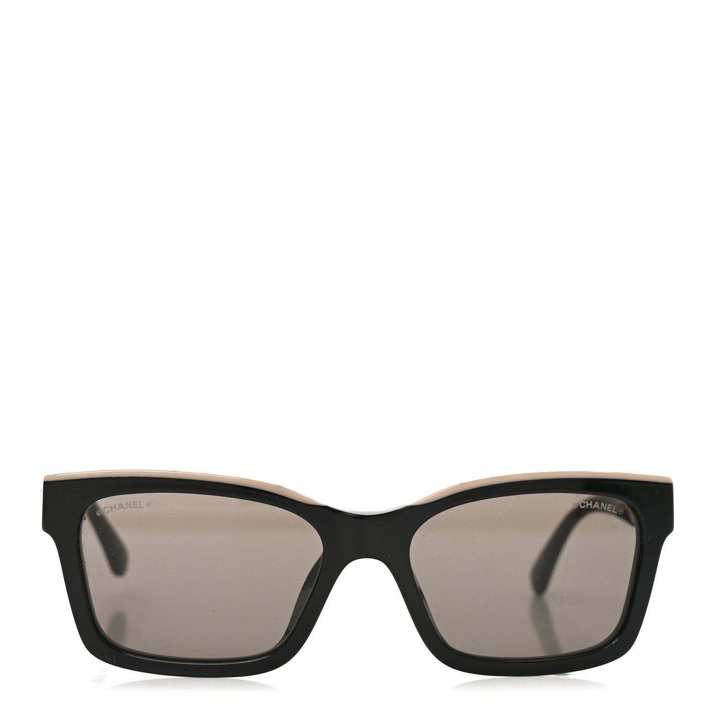 Acetate Square Sunglasses 5417-A Black
