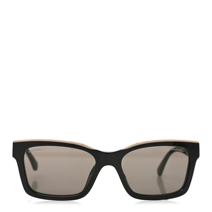 Chanel Acetate Square Sunglasses 5417-A Black 2 of 7