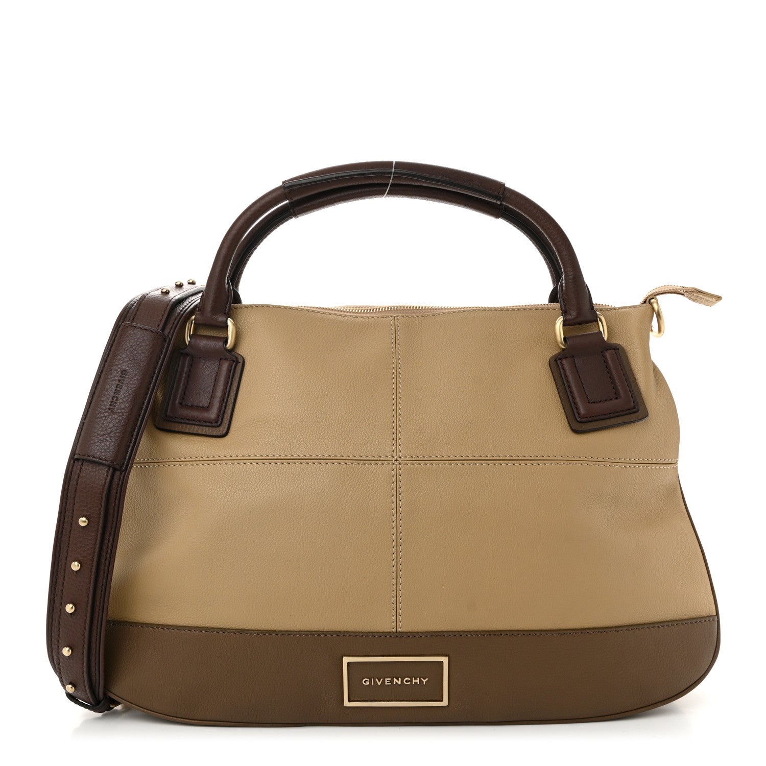 Givenchy Calfskin Double Handles Hobo Brown 1 of 13