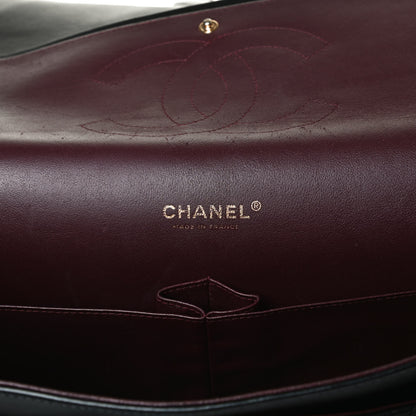 Chanel Lambskin Quilted Maxi Double Flap Black 6 of 13