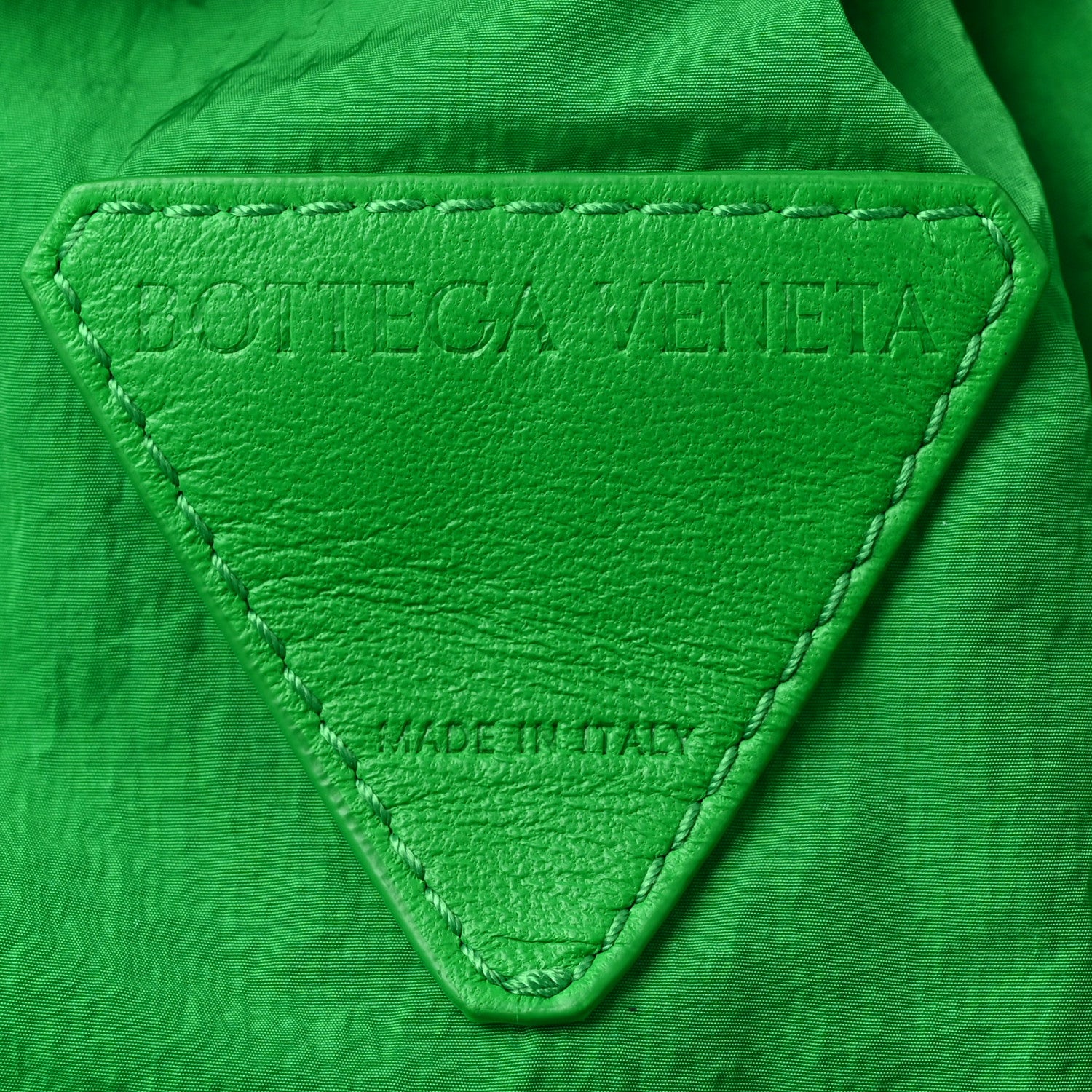 Bottega Veneta Calfskin Teen The Pouch Clutch Grass Green 6 of 10