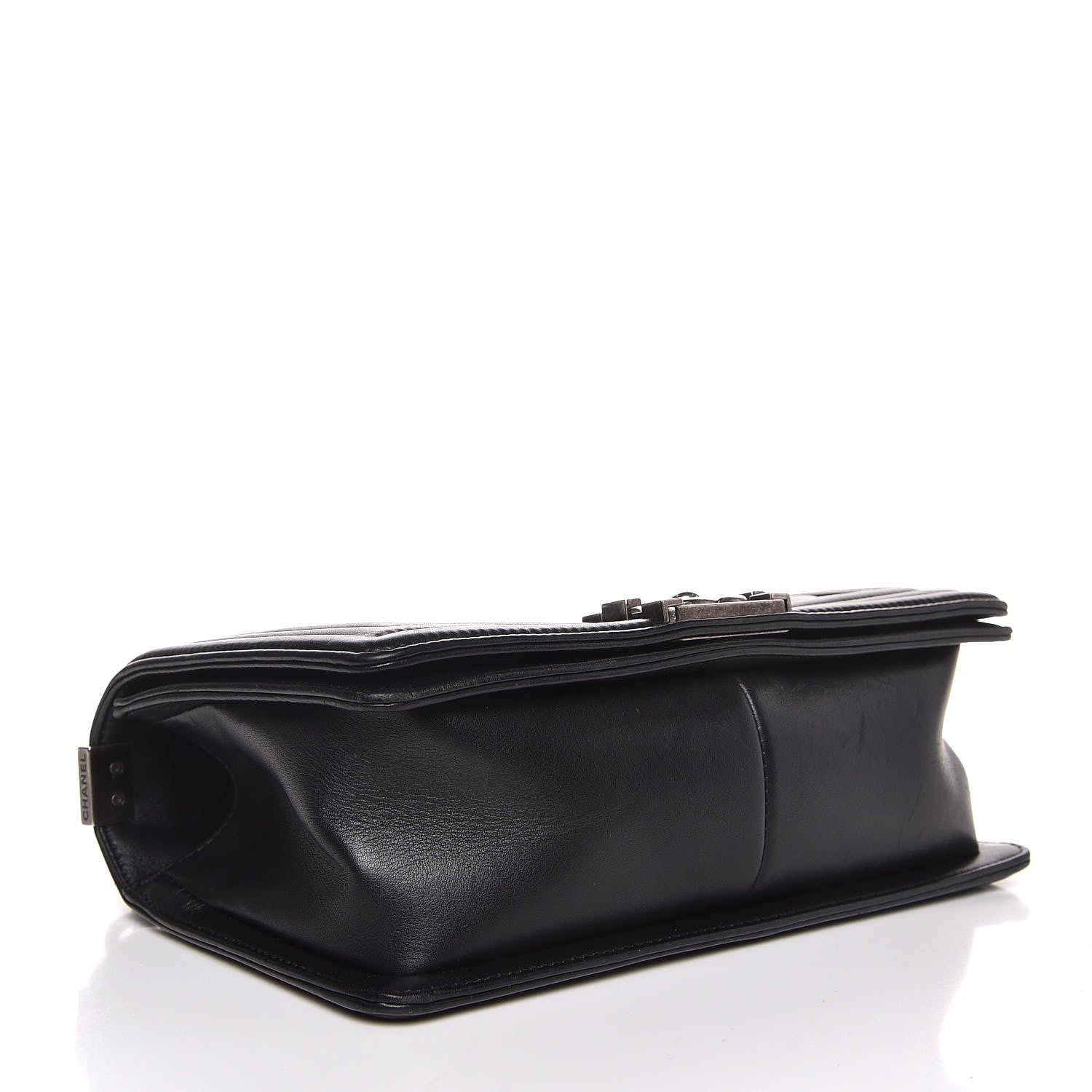 Chanel Lambskin Quilted Medium Boy Flap Black 4 of 8