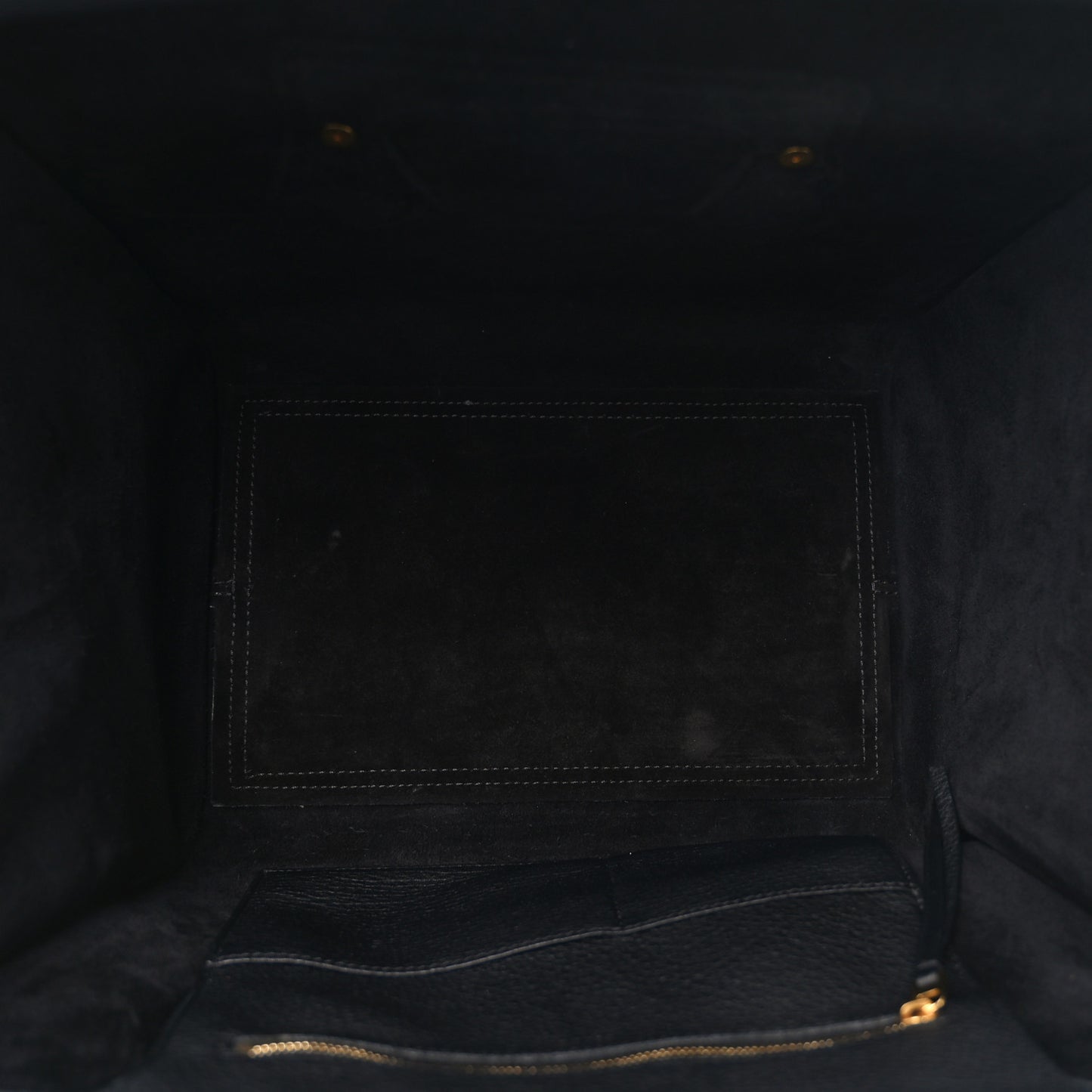 Crisped Calfskin Medium Tie Knot Tote Black