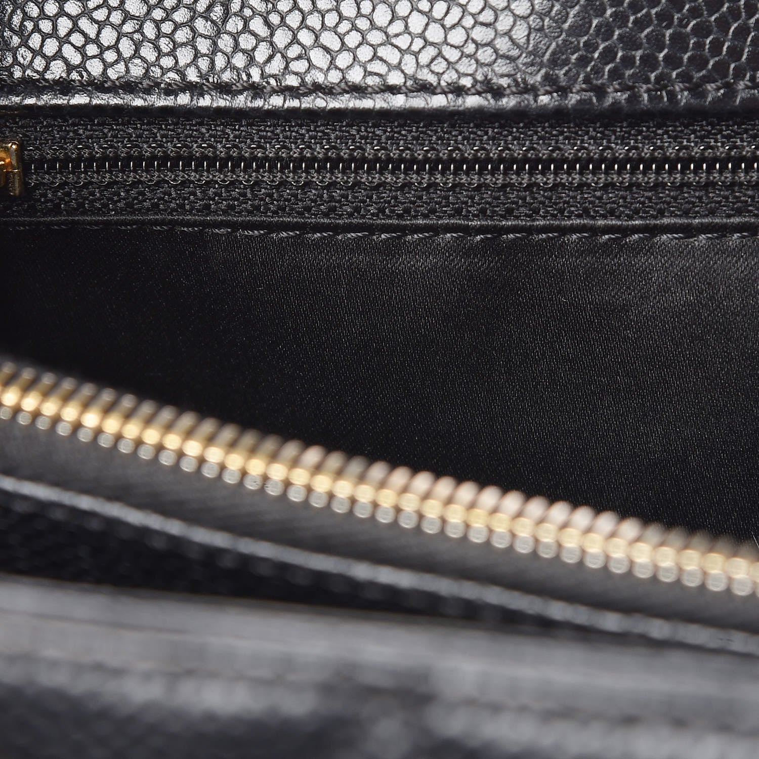 Chanel Caviar Quilted Grand Shopping Tote GST Black 15 of 16