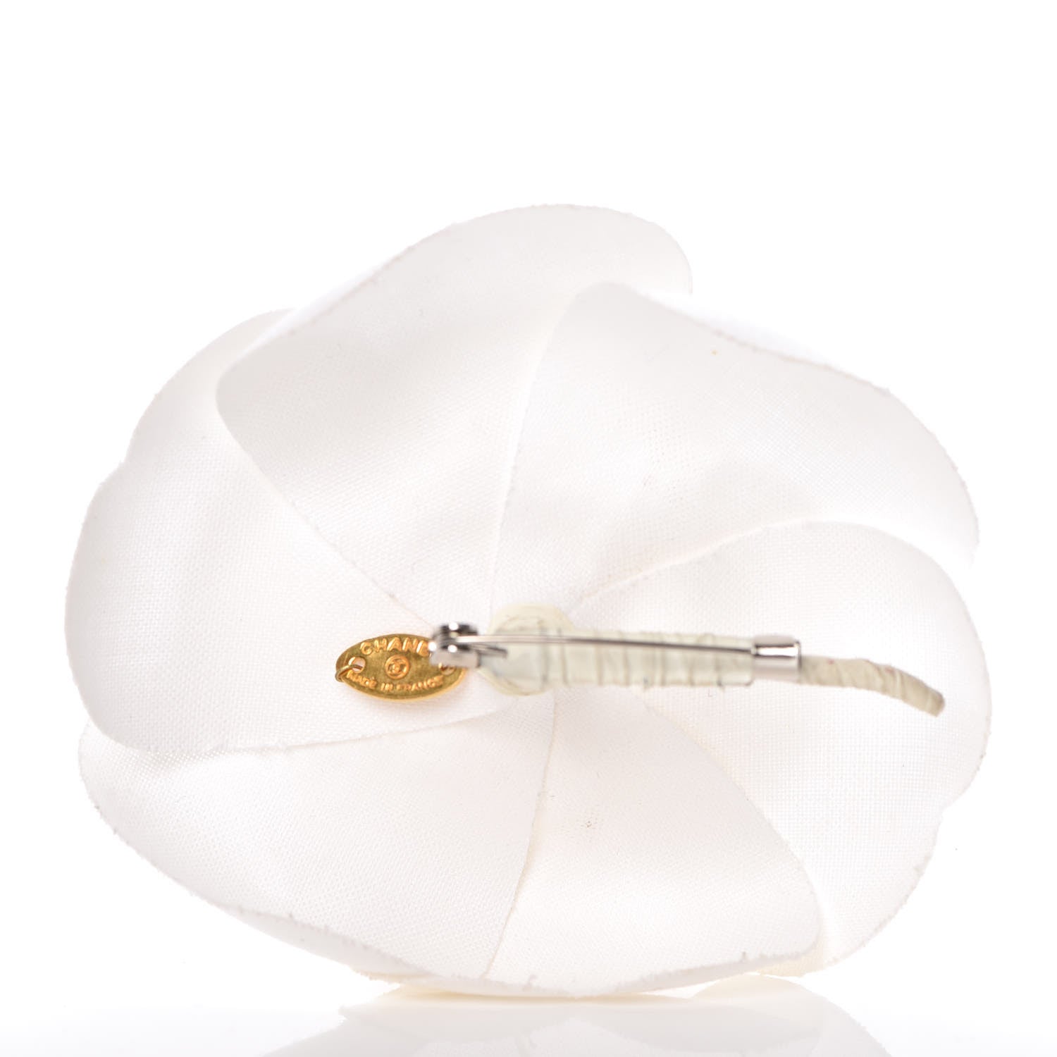 Chanel Camellia Brooch Pin White 3 of 5