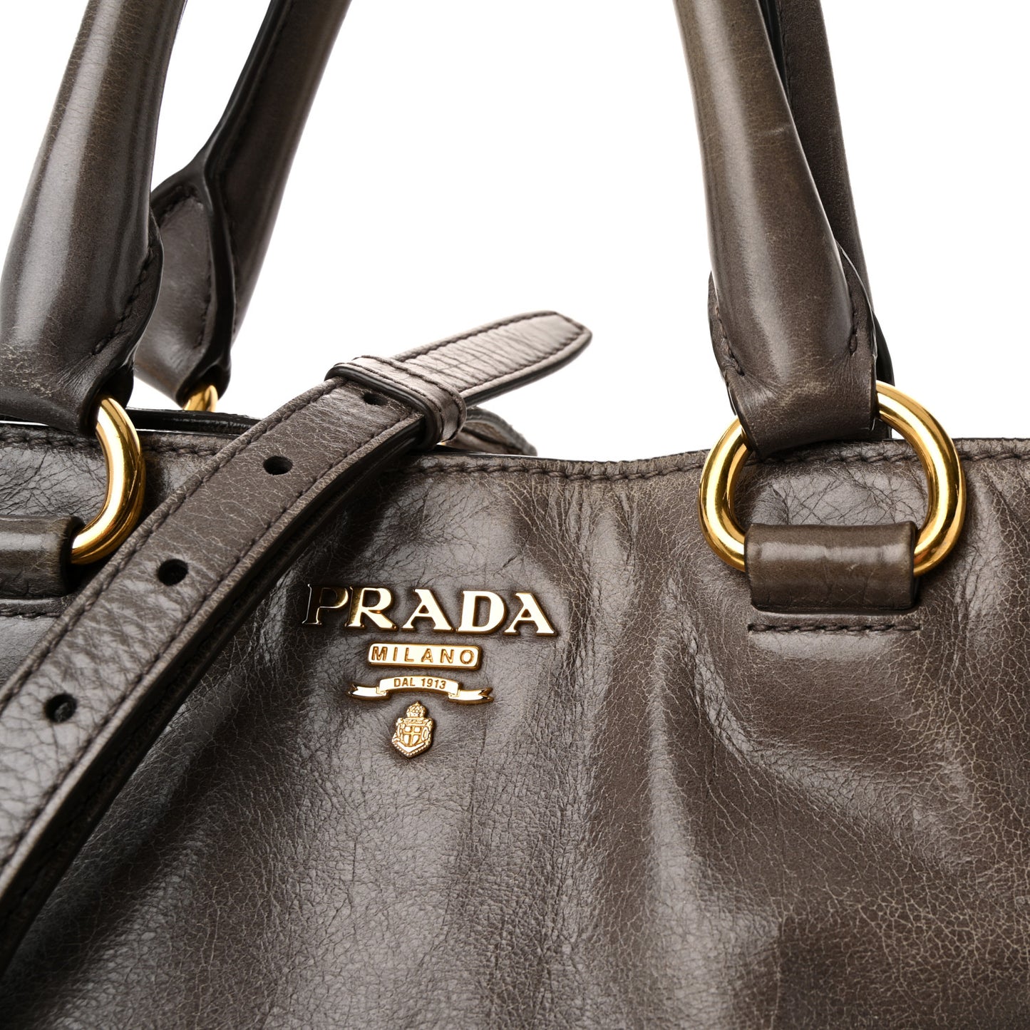 Vitello Shine Tote Bambu
