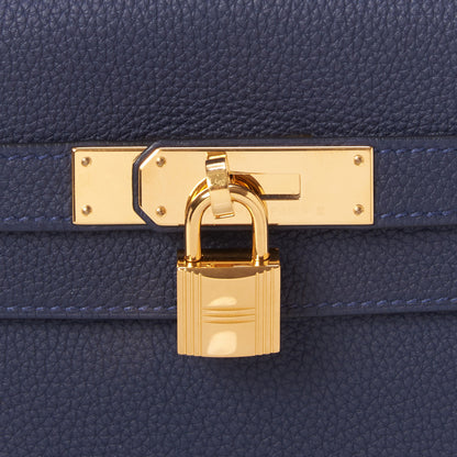 Hermes Togo Kelly Retourne 32 Bleu Nuit 18 of 31