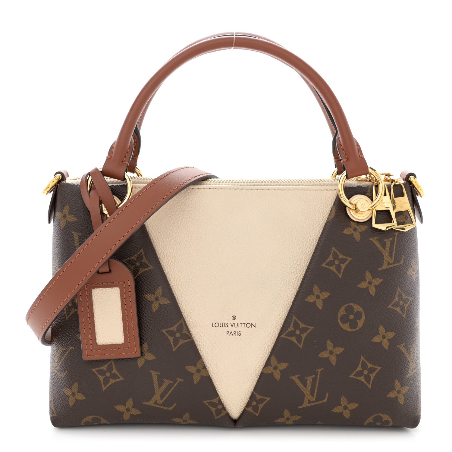 Louis Vuitton Monogram V Tote BB Creme 1 of 9