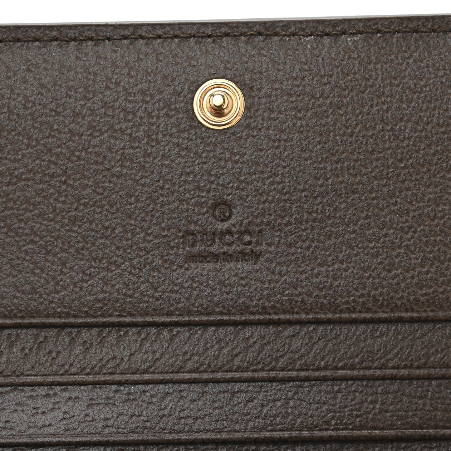 GG Supreme Monogram Web Ophidia Card Case Beige New Acero
