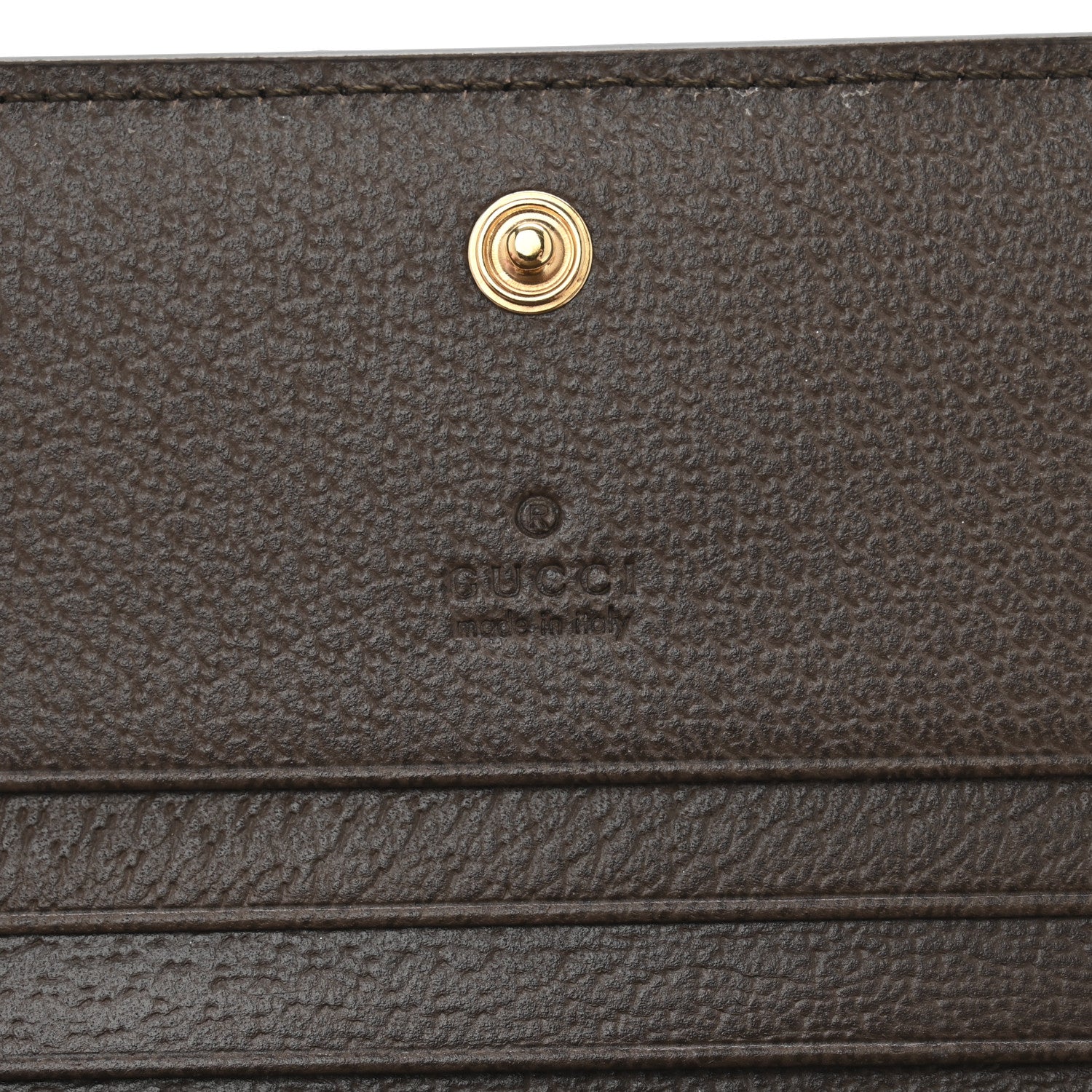 Gucci GG Supreme Monogram Web Ophidia Card Case Beige New Acero 6 of 9