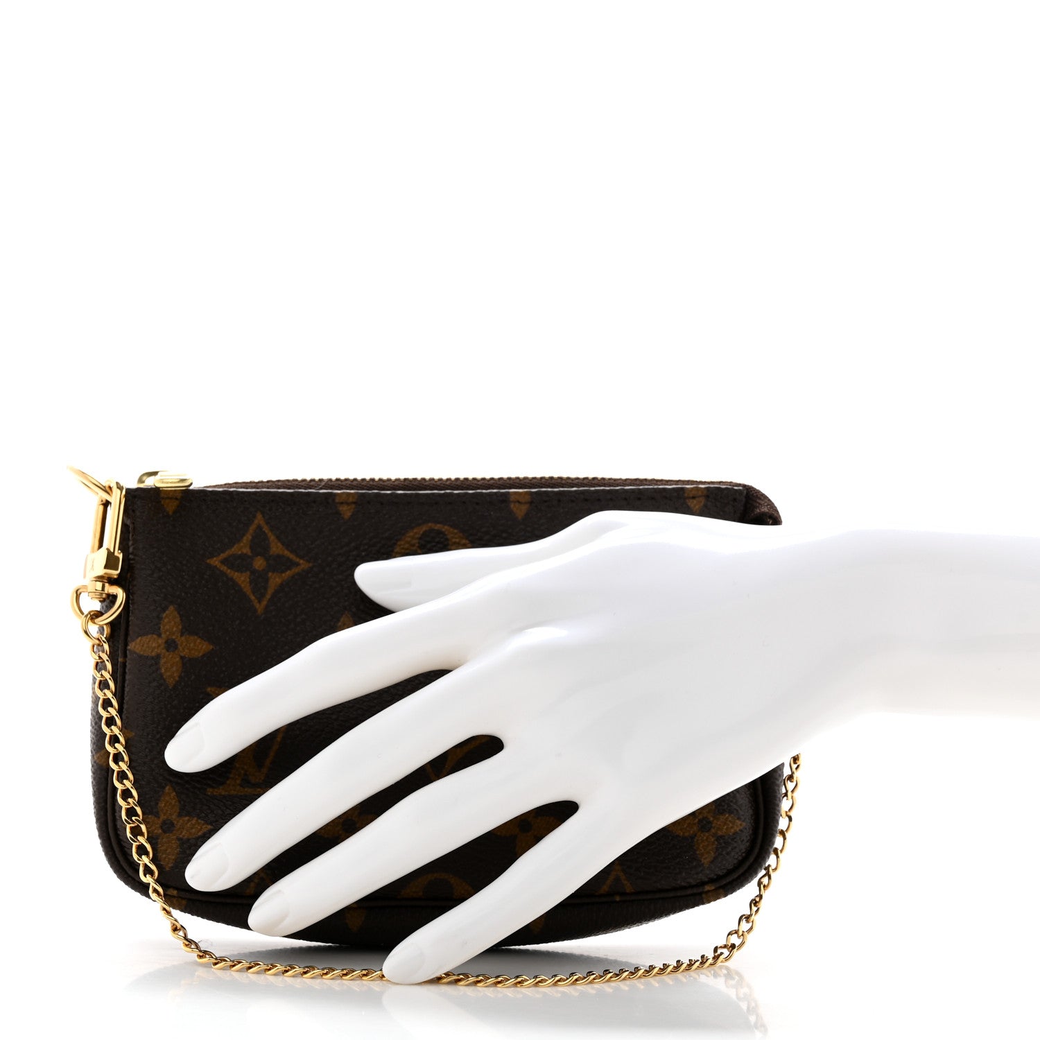 Louis Vuitton Monogram Mini Pochette Accessories 2 of 8