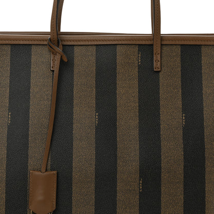 Fendi Pequin Spalmati Medium Roll Tote Tobacco Foresta 8 of 10