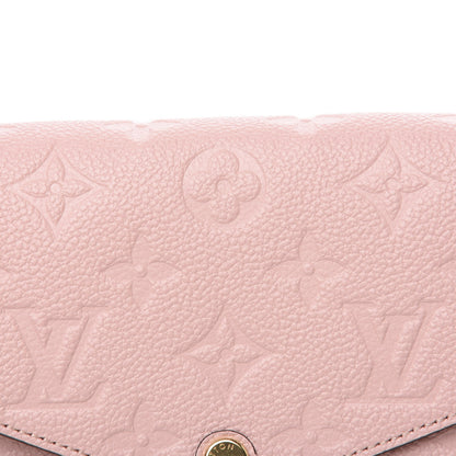 Louis Vuitton Empreinte Pochette Felicie Chain Wallet Rose Poudre 11 of 11