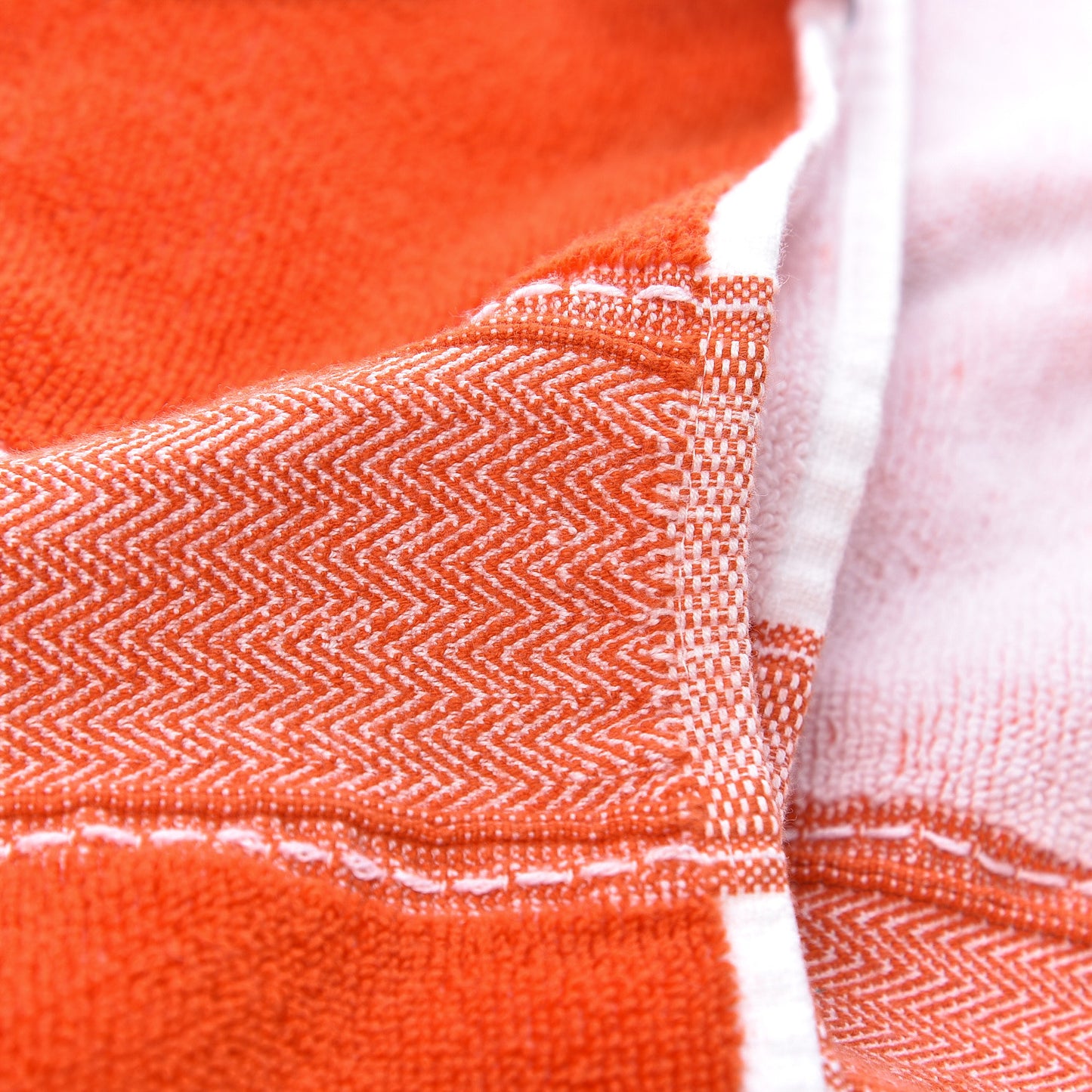 Cotton Terry Striped Beach Towel