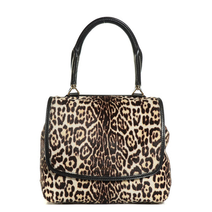 Givenchy Calf Hair Leopard Print Mirte Saddle Bag 1 of 9