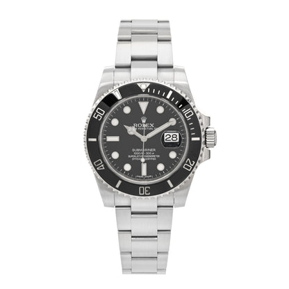 Rolex Stainless Steel 40mm Oyster Perpetual Submariner Date Watch Black 116610LN 1 of 5