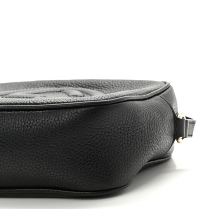 Gucci Pebbled Calfskin Small Soho Disco Bag Black 10 of 11
