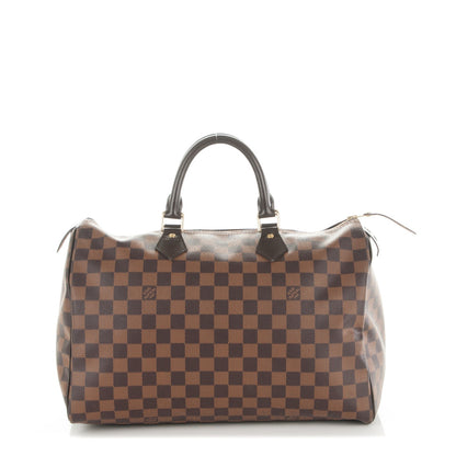 Louis Vuitton Damier Ebene Speedy 35 1 of 7