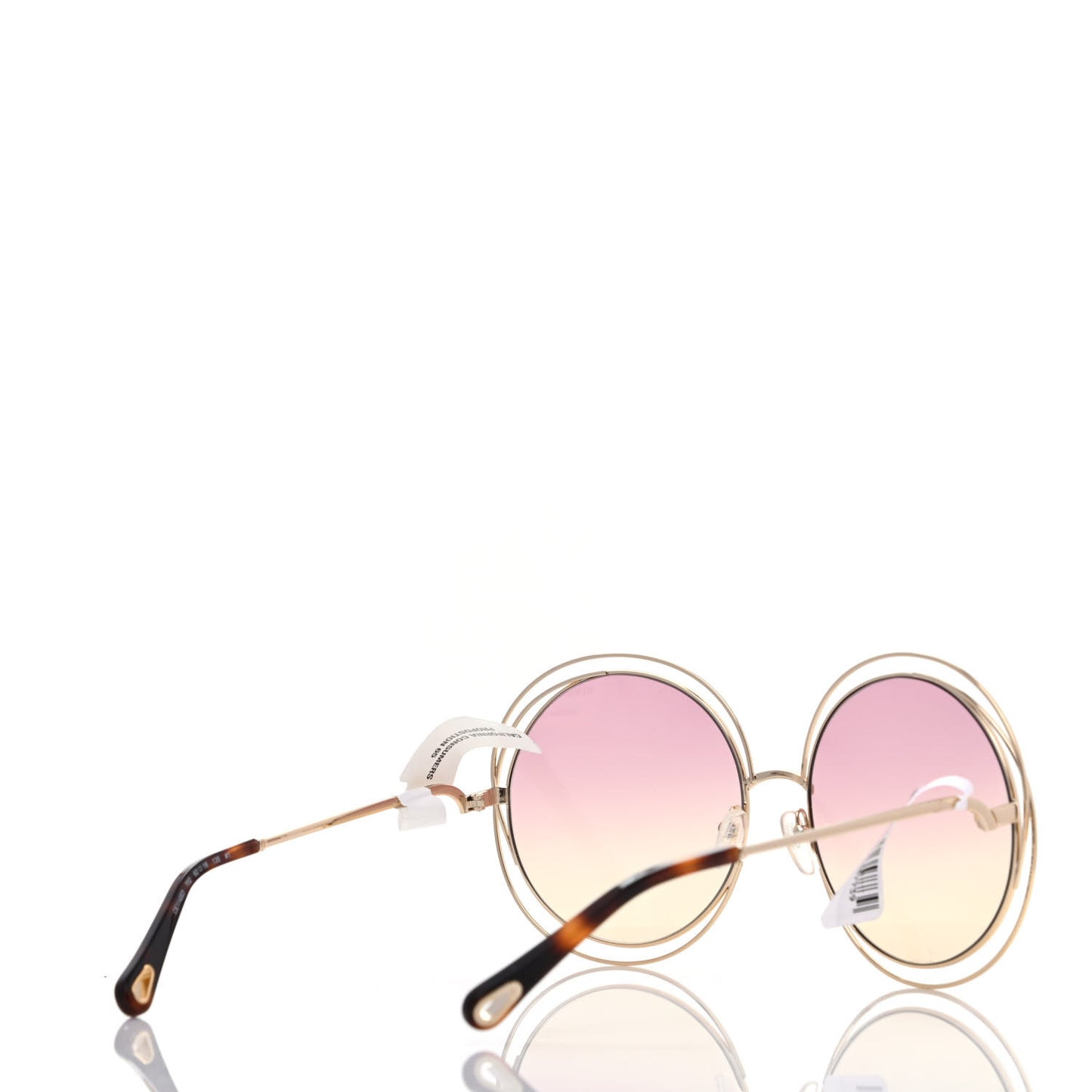 Oversized Round Carlina Oversized Round Sunglasses CE114SD Gold Pink