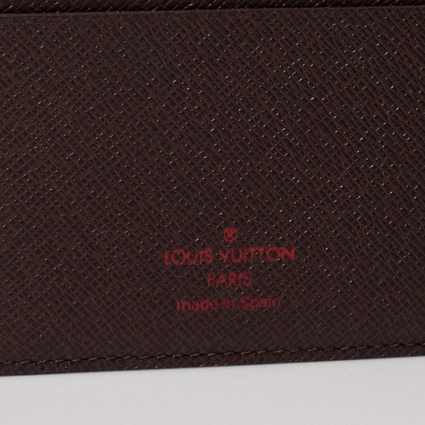 Damier Ebene Desk Agenda Cover