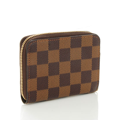 Louis Vuitton Damier Ebene Zippy Coin Purse 3 of 7