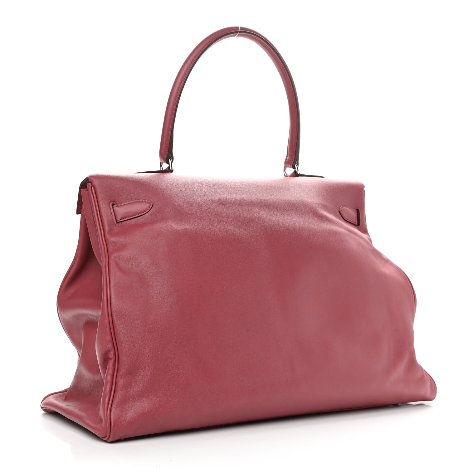 Hermes Veau Sikkim Kelly Relax 50 Boise De Rose 3 of 11