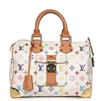Louis Vuitton Monogram Multicolor Speedy 30 White 1 of 8