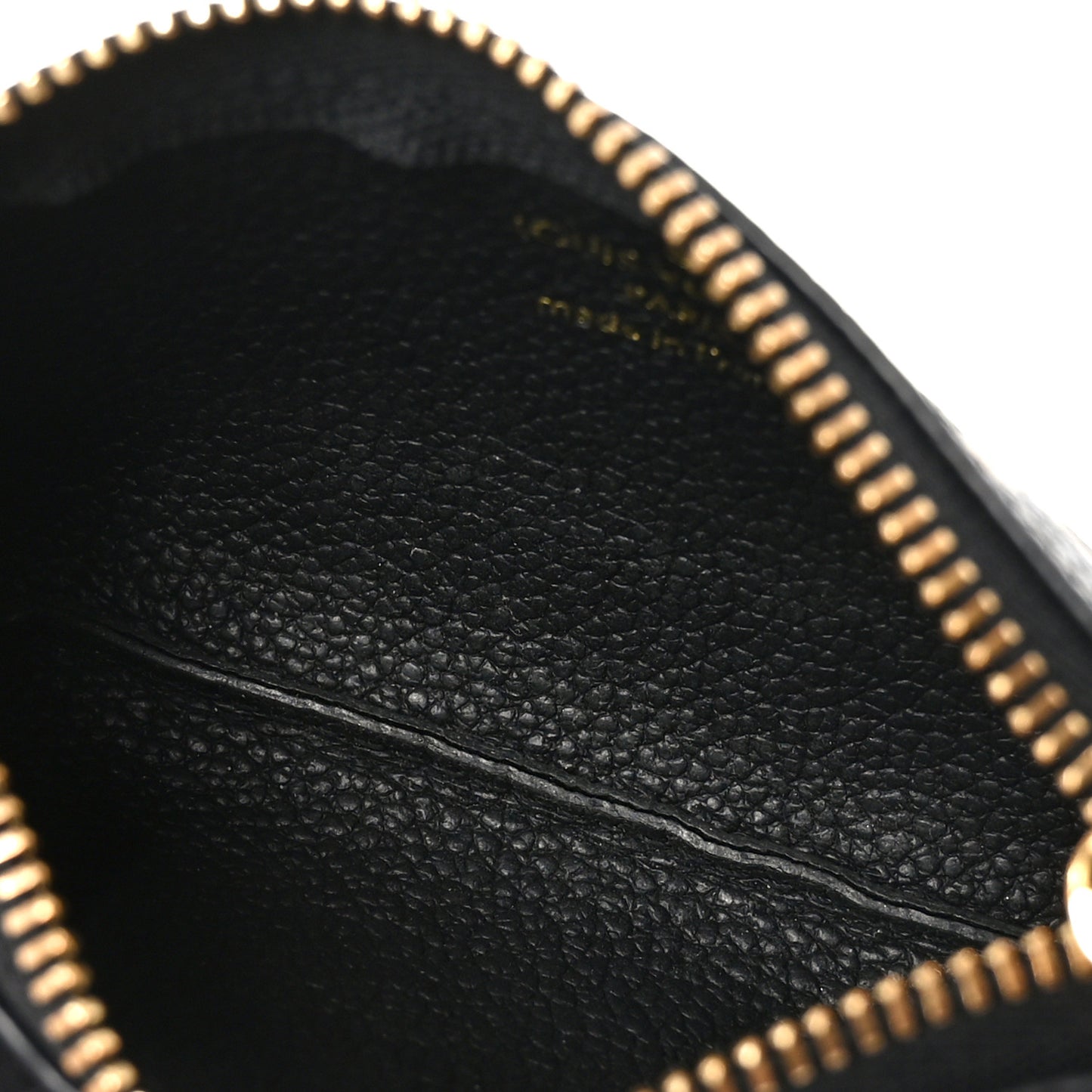 Empreinte Monogram Giant Key Pouch Black Beige