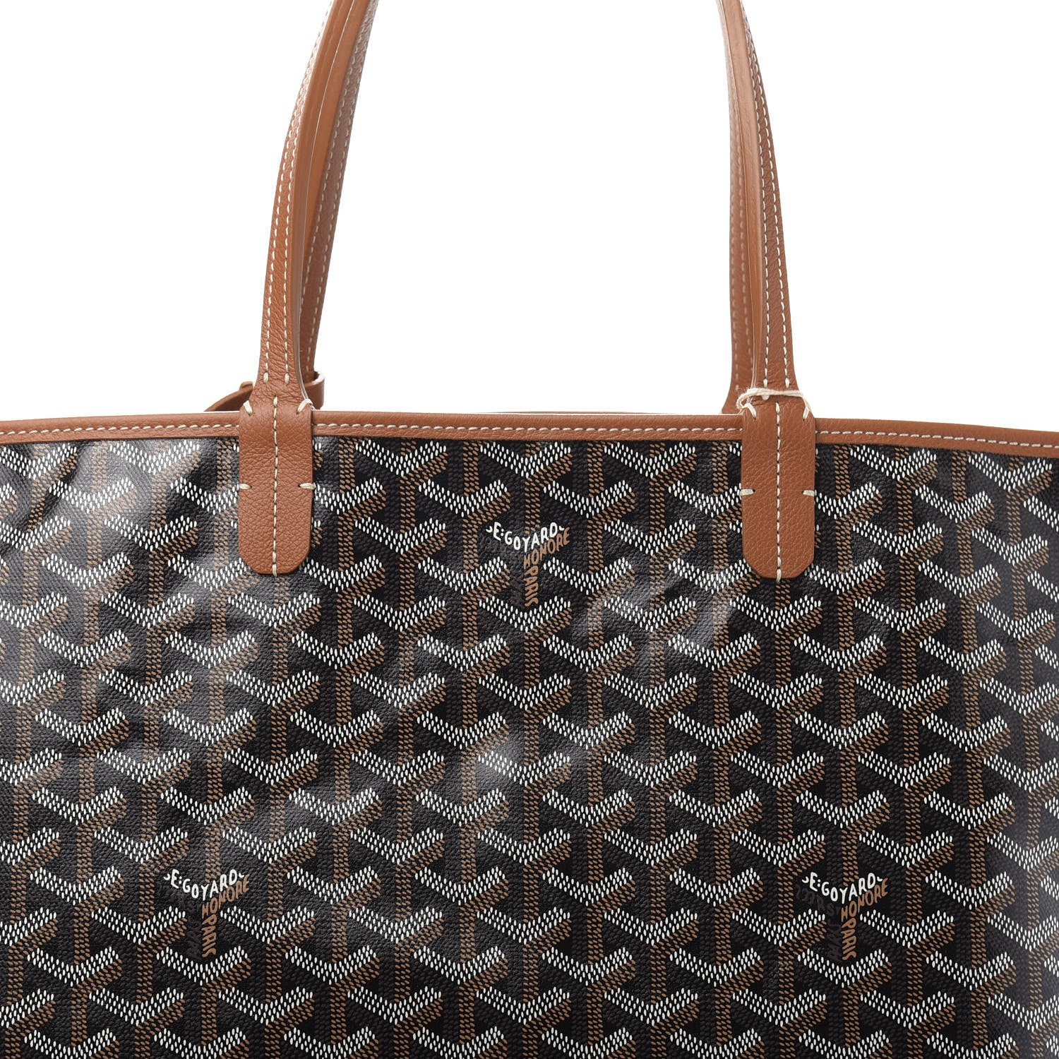 Goyard Goyardine Saint Louis PM Black Gold 10 of 10