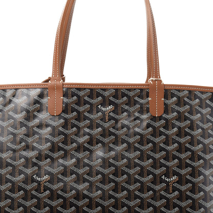 Goyard Goyardine Saint Louis PM Black Gold 10 of 10