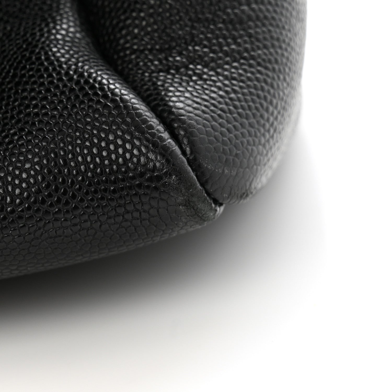 Saint Laurent Grain De Poudre Medium West Hollywood Monogram Fold-Over Black 11 of 14