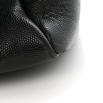 Saint Laurent Grain De Poudre Medium West Hollywood Monogram Fold-Over Black 11 of 14