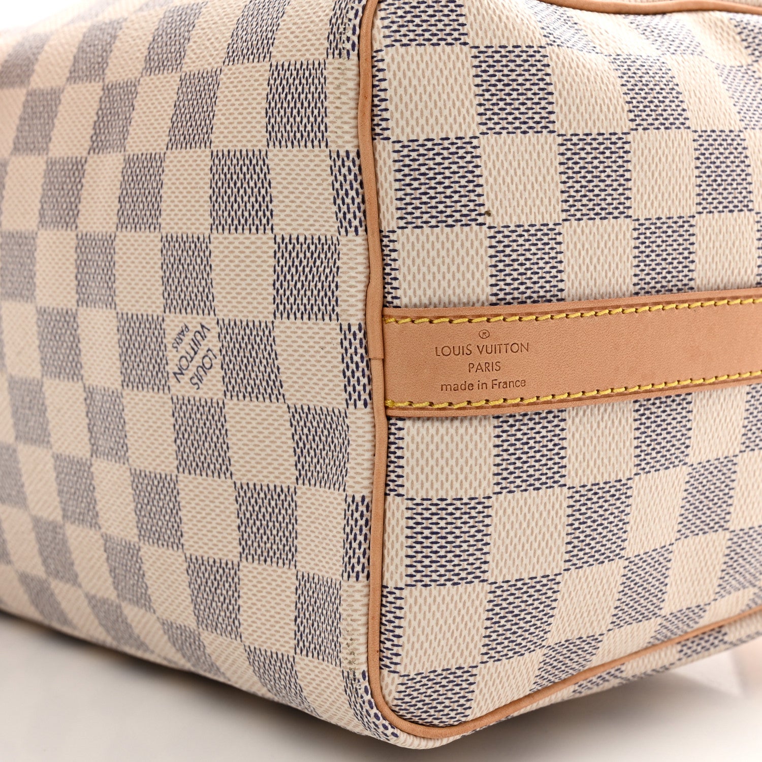 Louis Vuitton Damier Azur Speedy Bandouliere 25 10 of 11