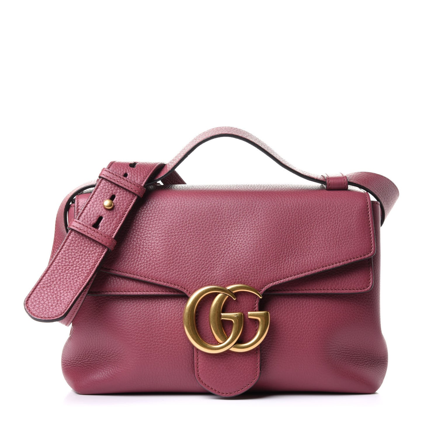 Cellarius Calfskin GG Marmont Shoulder Bag Dry Rose