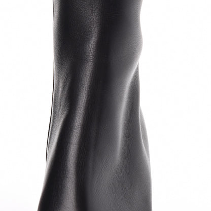 Christian Louboutin Calfskin Stefy Botte 70 Tall Boots 37.5 Black 8 of 9